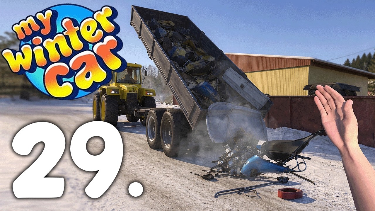 ¡OBLIGADO a VENDER TODA mi CHATARRA! 💸(Crisis total) #29 - My Winter Car GAMEPLAY ESPAÑOL