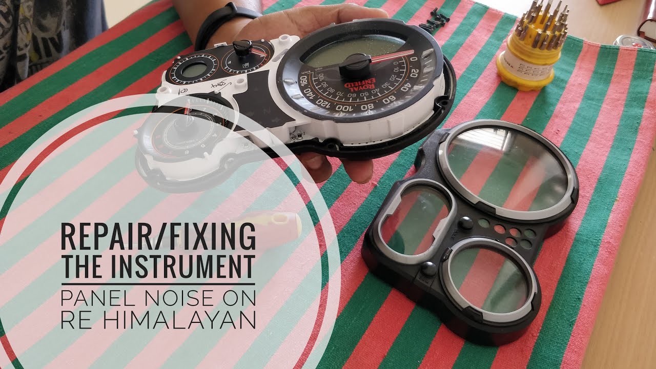 REPAIR/FIX THE INSTRUMENT PANEL NOISE AND CLEANING | #REHIMALAYAN DIY