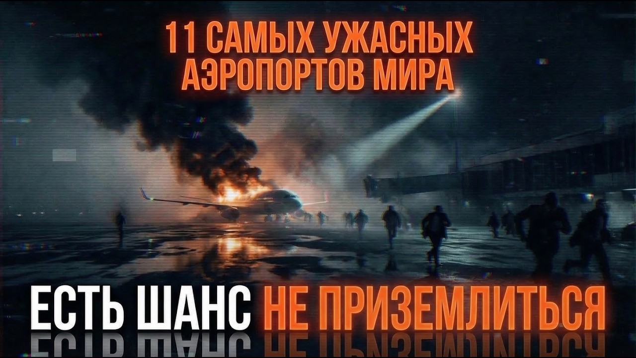 НИКТО НЕ ДОЛЖЕН ТУДА ЛЕТЕТЬ! 11 аэропортов, которых НЕ ДОЛЖНО СУЩЕСТВОВАТЬ!