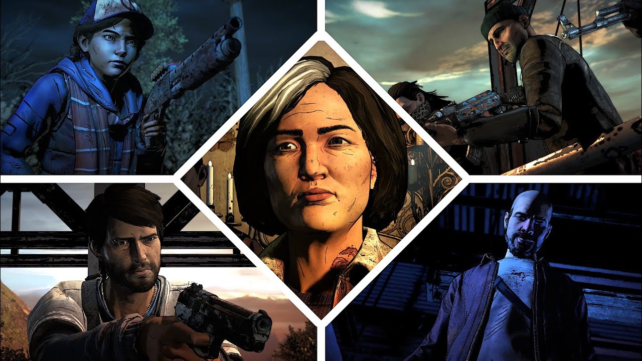 The Walking Dead: Season 3 :➤ ALL BOSSES / ALL VILLAIN FIGHTS & ENDING  [  4K60ᶠᵖˢ ]