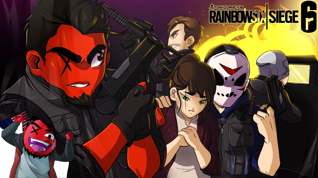 Rainbow Six: Siege | THE SQUAD IS BACK AT IT AGAIN! (w/ H2O Delirious, Bryce, & Ohmwrecker)