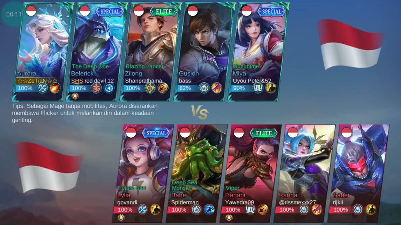 AURORA MVP || MOBILE LEGENDS BANG-BANG
