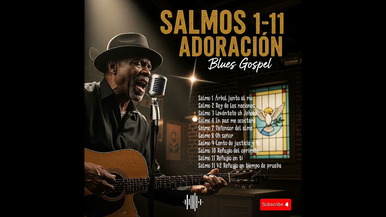 Salmos 1-11 Adoraciónes en Blues Gospel 