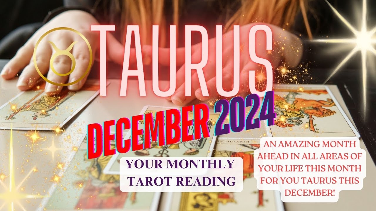 Taurus ♉️ December 2024 Your monthly tarot reading ✨️ An amazing🙏 month in all areas of your life 😄