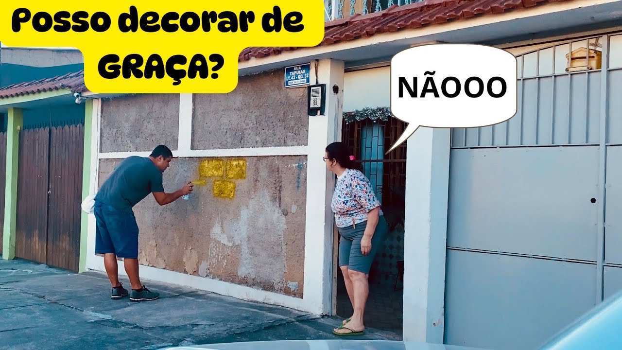 REBOCO DE GRAÇA.. ela não acreditou que o pedreiro faz isso!! O que você acha dessa atitude?