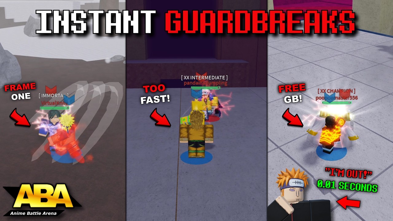 POV: You Main Instant Guardbreak Characters In ABA