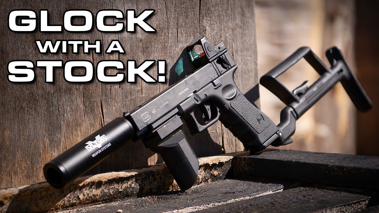 Double Bell Glock 40 Gel Blaster Pistol Review!