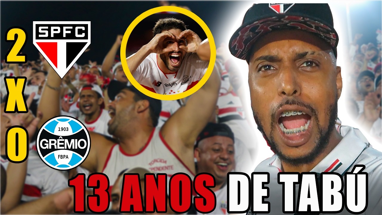 JOGAMOS  PRA GOLEAR! | S&Atilde;O PAULO 2x0 GR&Ecirc;MIO | BRASILEIR&Atilde;O 2026 | RODADA 03