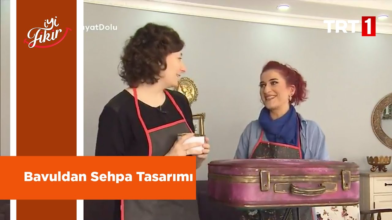 Gözde Göyük bavuldan sehpa yaparak dönüşüme yeni bir boyut kazandırdı - İyi Fikir