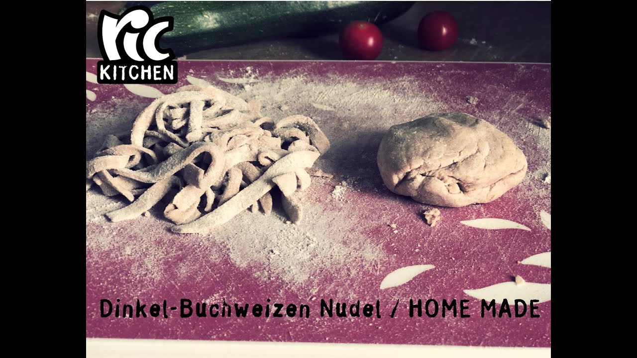 Vollkorn Dinkel- Buchweizen Nudeln