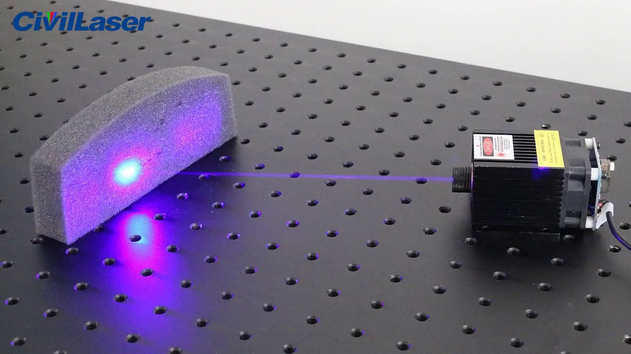 445nm 5500mw blue laser module for Small engraving machine