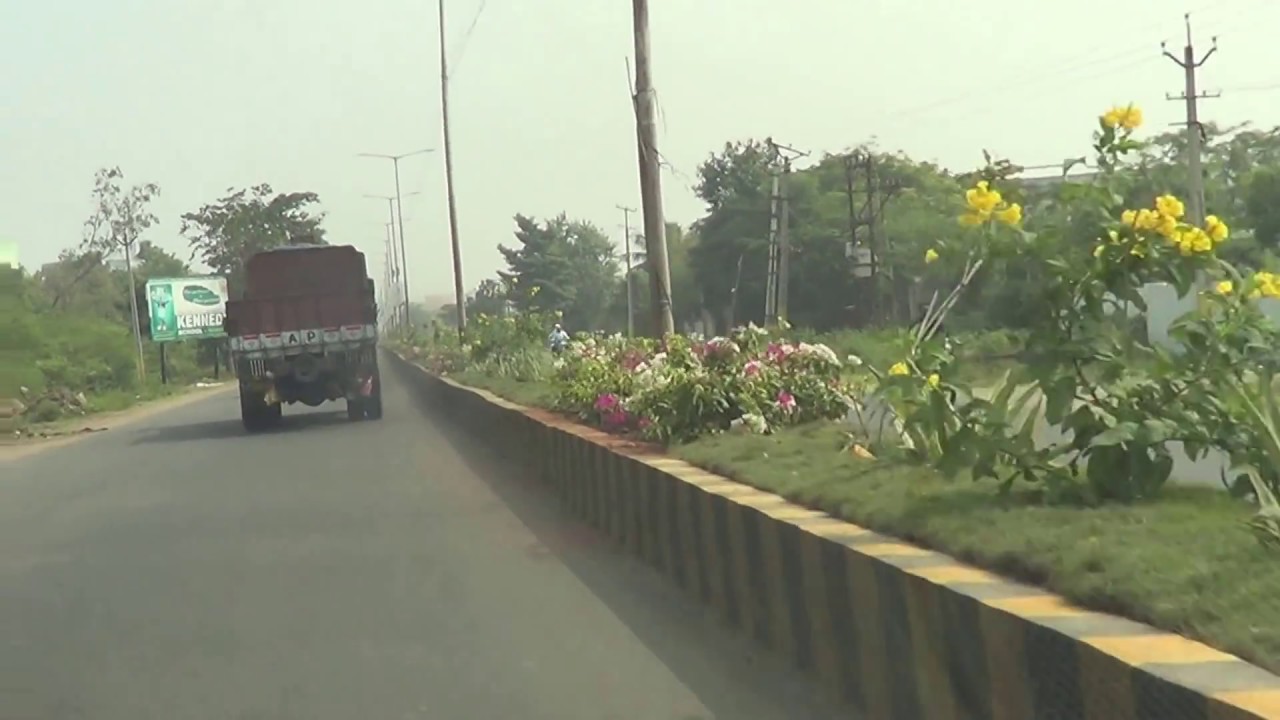 Guntur (AP Capital City Area on Narsaraopeta to Guntur Road) Road Widening works