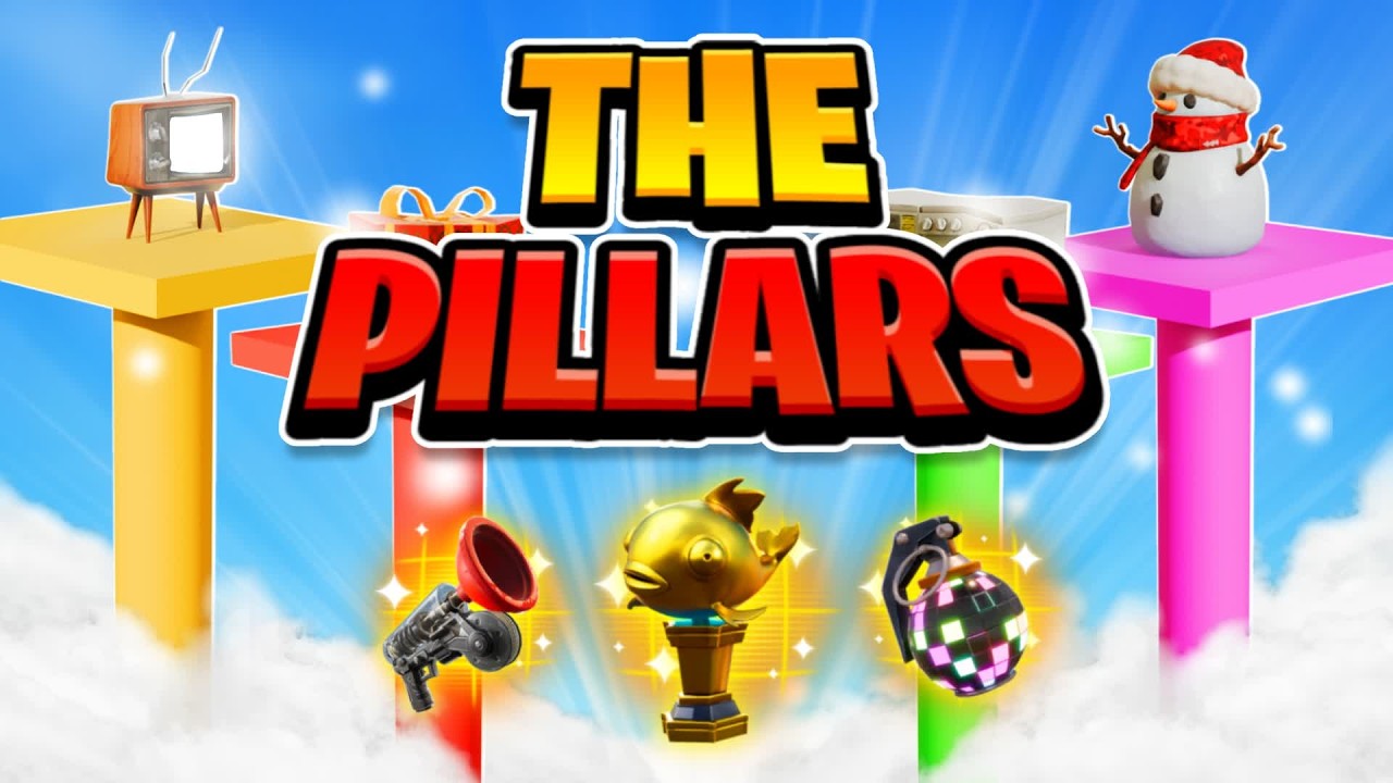 Playing fortnite Pillars insane