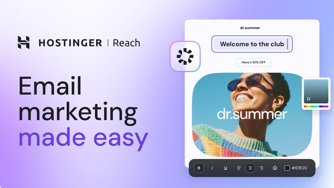 🔴 Email Marketing Made Easy with Hostinger Reach