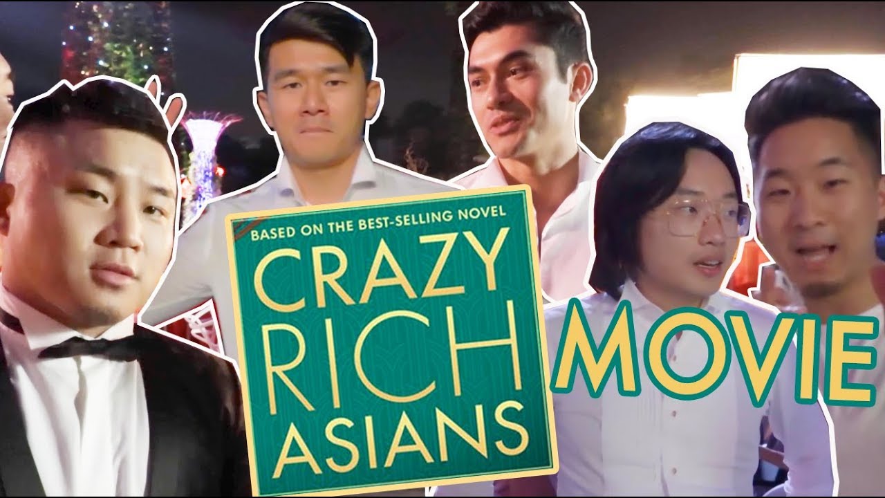 WE MET THE CAST OF CRAZY RICH ASIANS IN SINGAPORE (And got in the movie) | Fung Bros