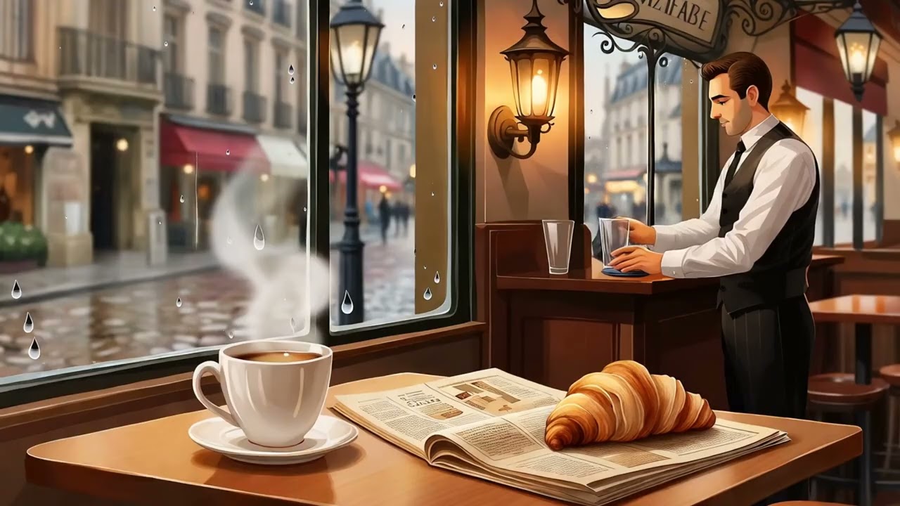 10H 4K ASMR | Busy French Restaurant Ambiance – Clinking Glasses, Chatter & Kitchen Sounds