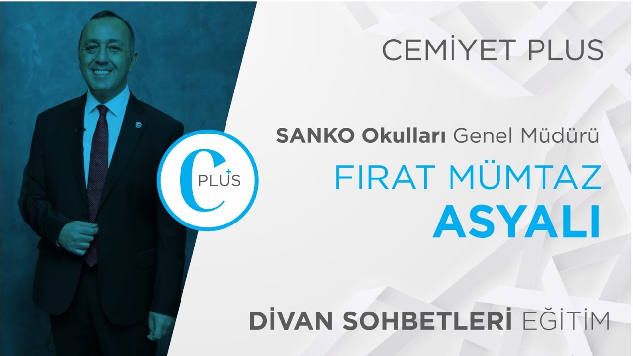 Divan Sohbetleri Eğitim #2 | Sanko Okulları Genel Müdürü Fırat Mümtaz Asyalı