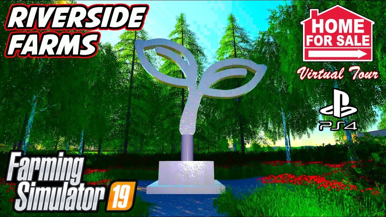 Riverside Farms | Console Map Tour | Farming Simulator 19
