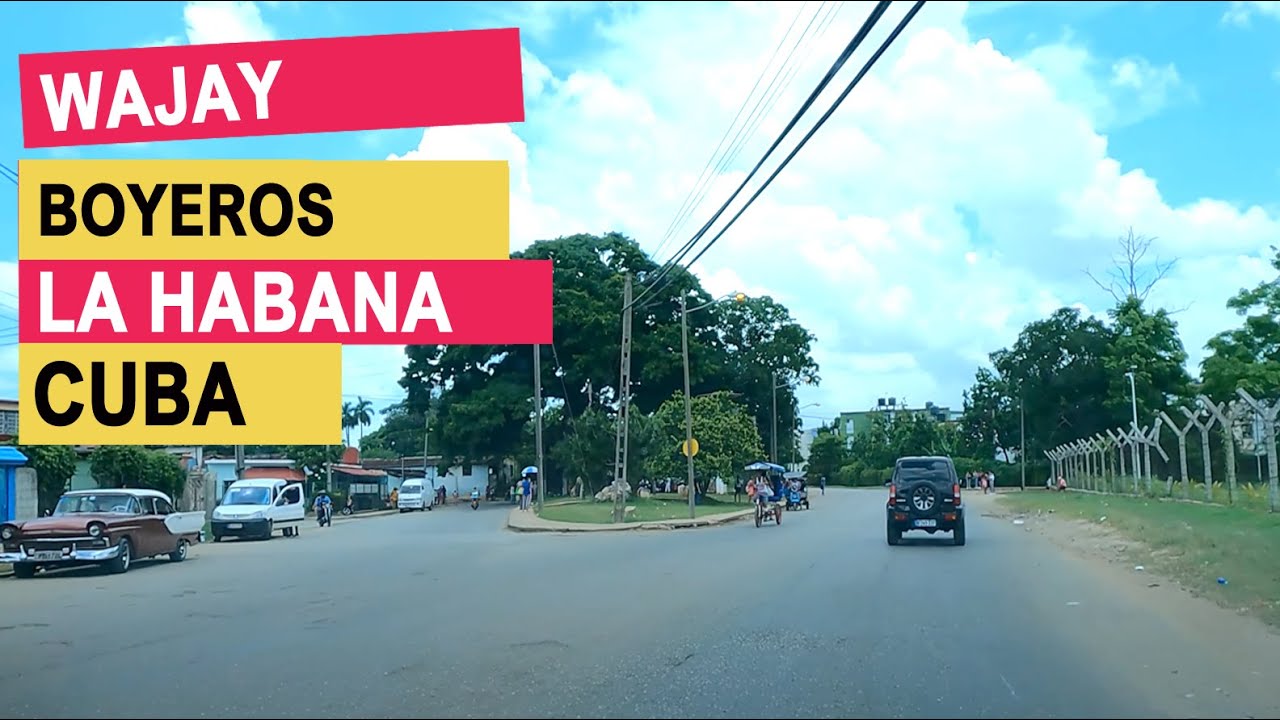 Manejando por el Wajay, Boyeros, La Habana Cuba