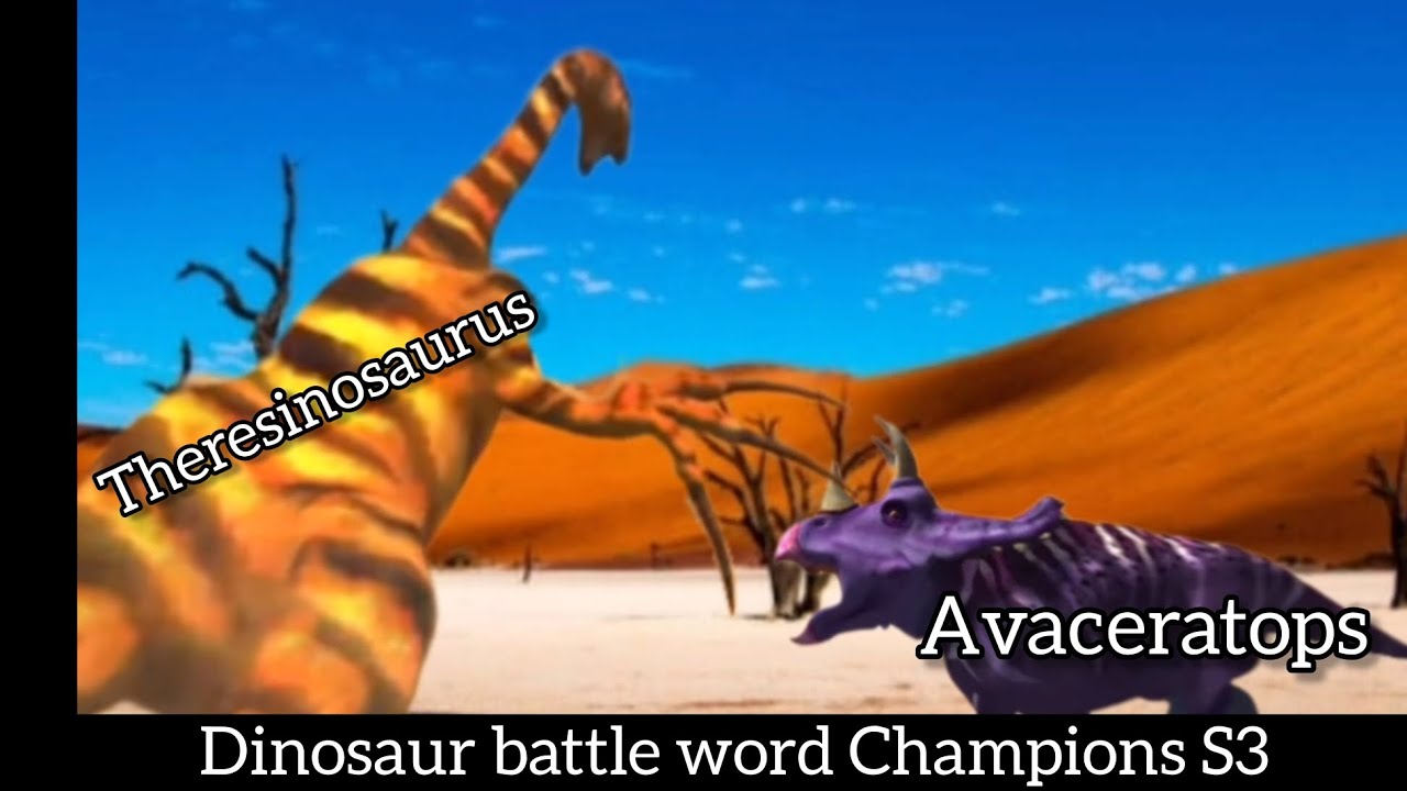 Dinosaur battle word Champions S3 GA2