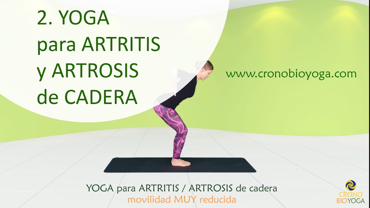 YOGA para ARTRITIS y ARTROSIS de CADERA. Vídeo 2