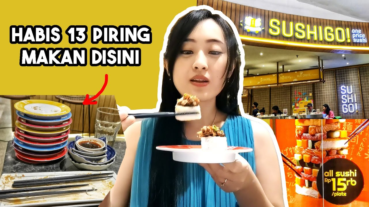 KALAP MAKAN 15K ALL PLATE - SUSHI GO ONE PRICE SUSHI