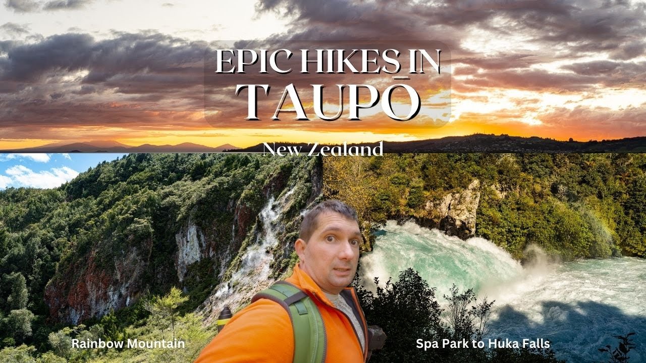 Epic Taupō Adventures: Summiting Rainbow Mountain & Conquering Huka Falls! New Zealand