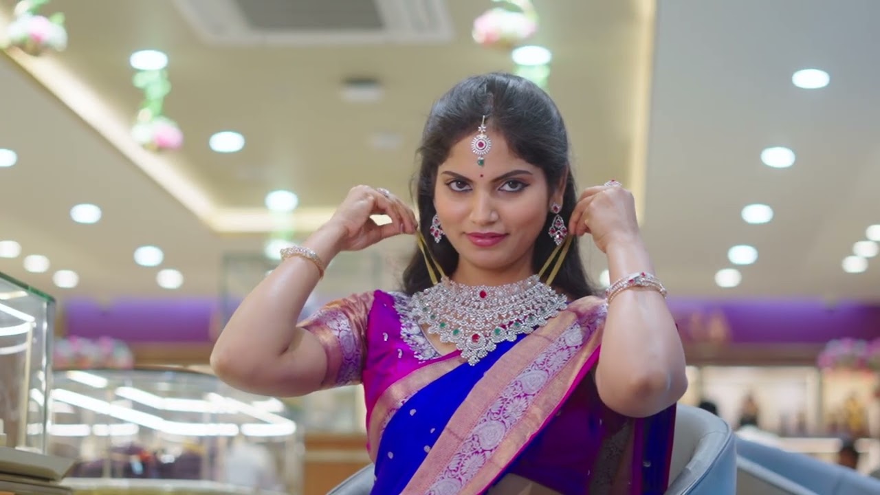 Jewellery shoot  Sri Maruthi Digital Studio #malabargold #modeling #addshoot