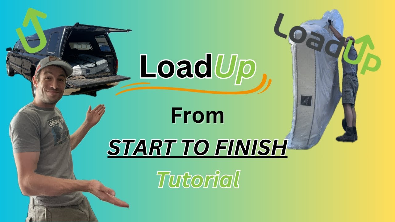 LoadUp Gig App Job From Start to Finish | Tutorial | 2024