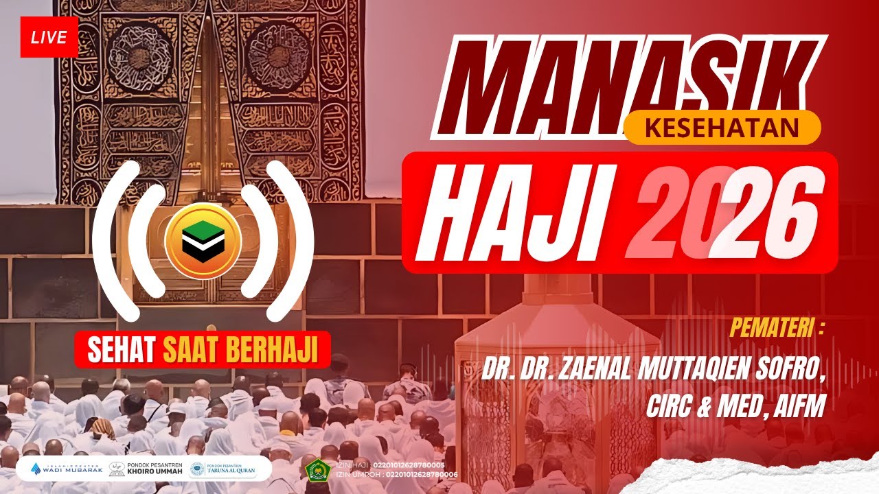 Manasik Kesehatan Haji Khusus Keberangkatan 2026 | Nur Ramadhan