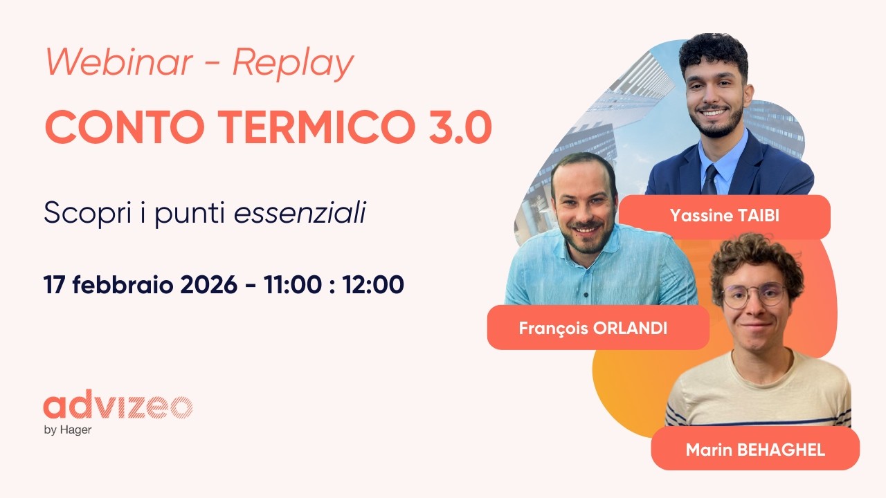 Conto Termico 3.0 - Webinar