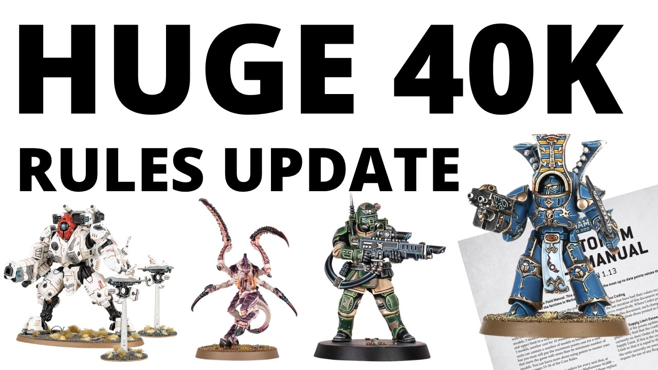 ENORMOUS 40K Rules Update &ndash; Every Army&rsquo;s Balance Changes Reviewed