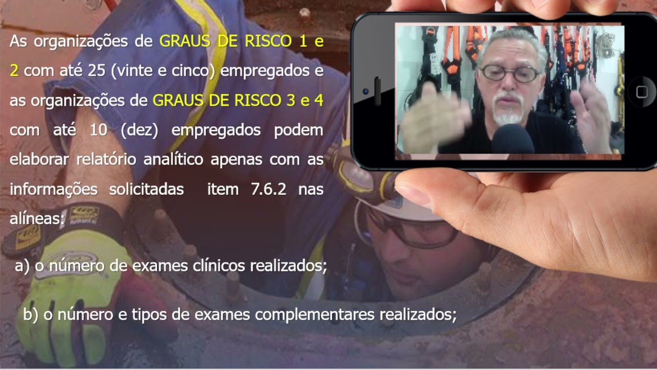 Você já elaborou o Relatório Analítico PCMSO deste ano?