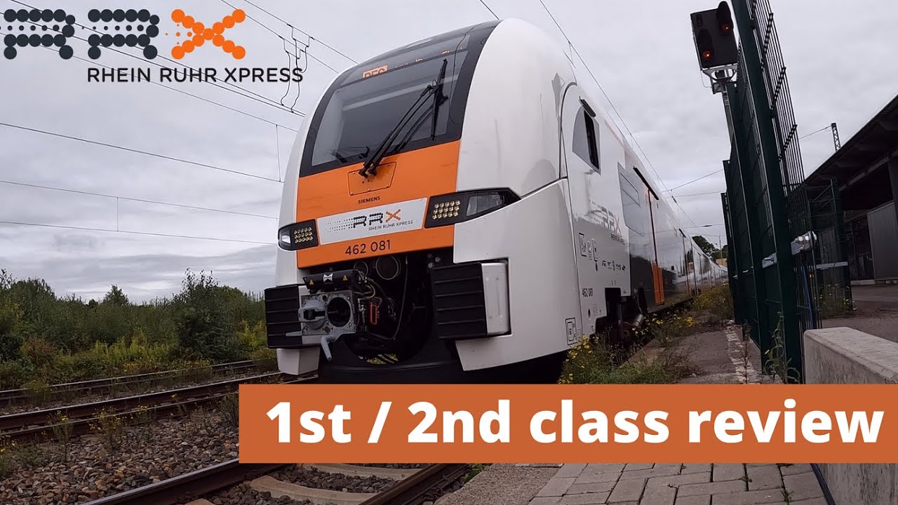 RRX - ЛУЧШИЙ региональный поезд Германии - Siemens Desiro HC