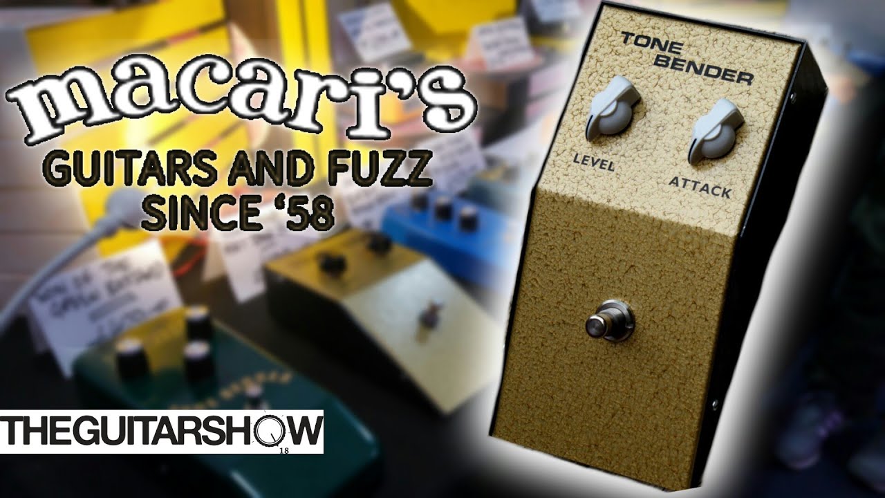 TONE BENDER FUZZ - the untold story @The Guitar Show 2018