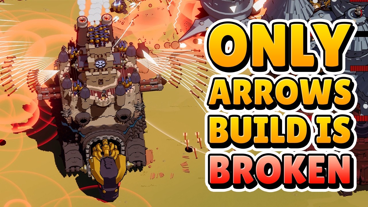 I Hit #1 on the Leaderboard With This Stupid OP Turrets and Arrows Build | Wanderburg