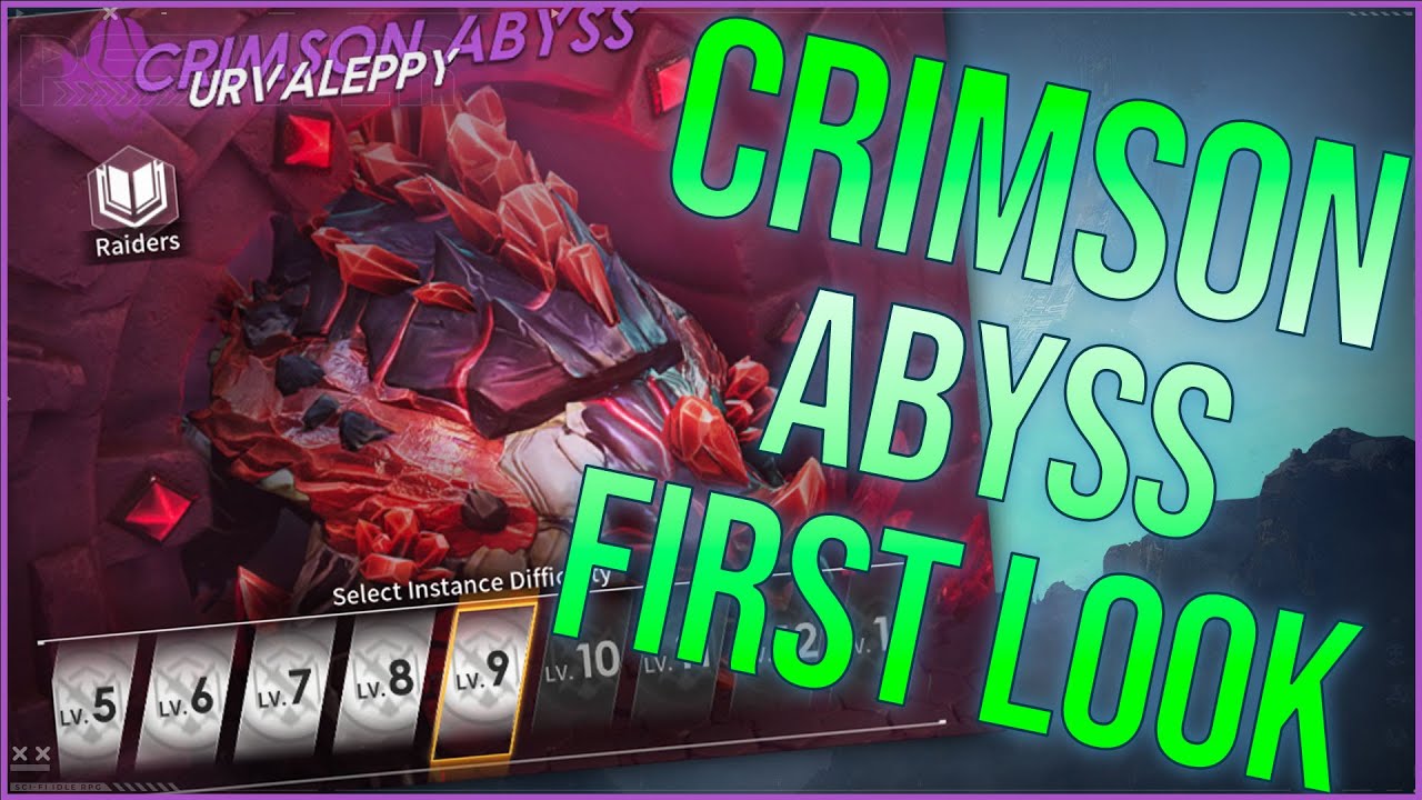 Crimson Abyss FIRST IMPRESSION - VERY Unique New Dungeon!!
