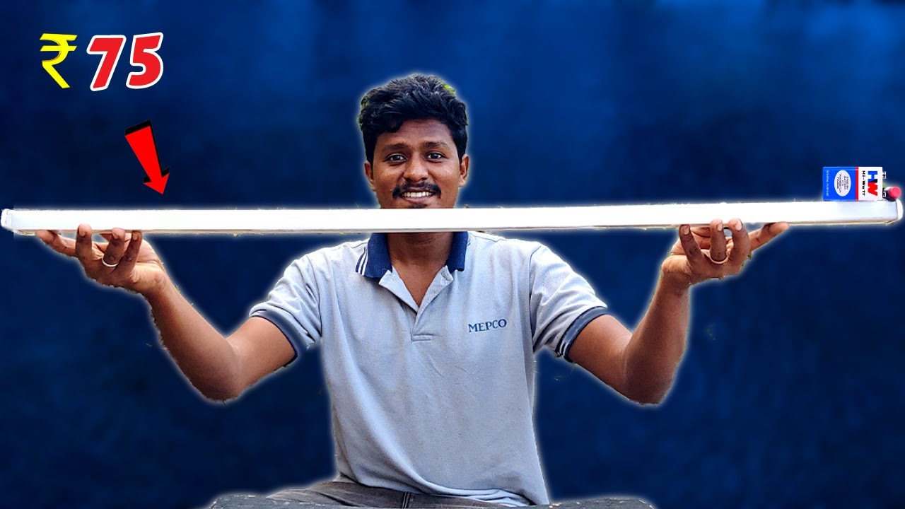 இனி பழைய TUBE LIGHT-ஐ கீழ போடாதீங்க!🥰 | How to Make Emergency Tube Light 🔥| Out of Waste Ideas