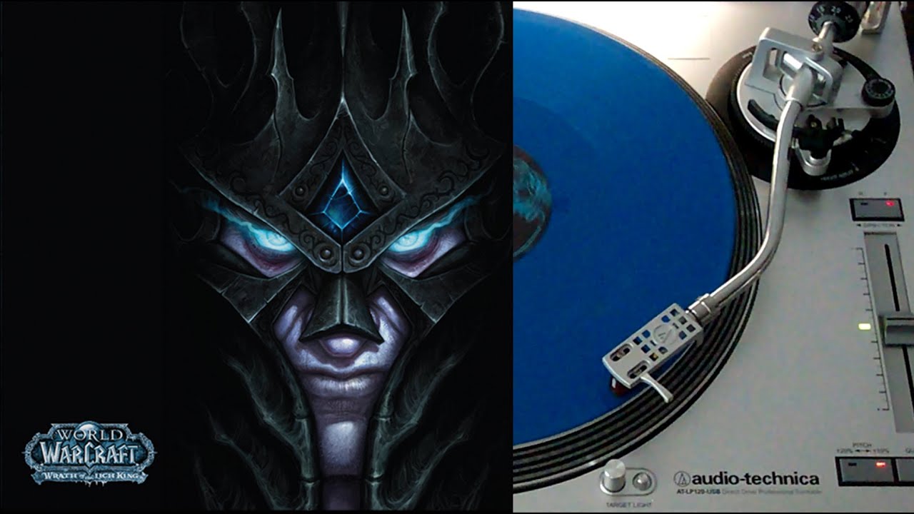 World Of Warcraft: Wrath Of The Lich King Soundtrack - OST vinyl LP face B (Iam8bit)