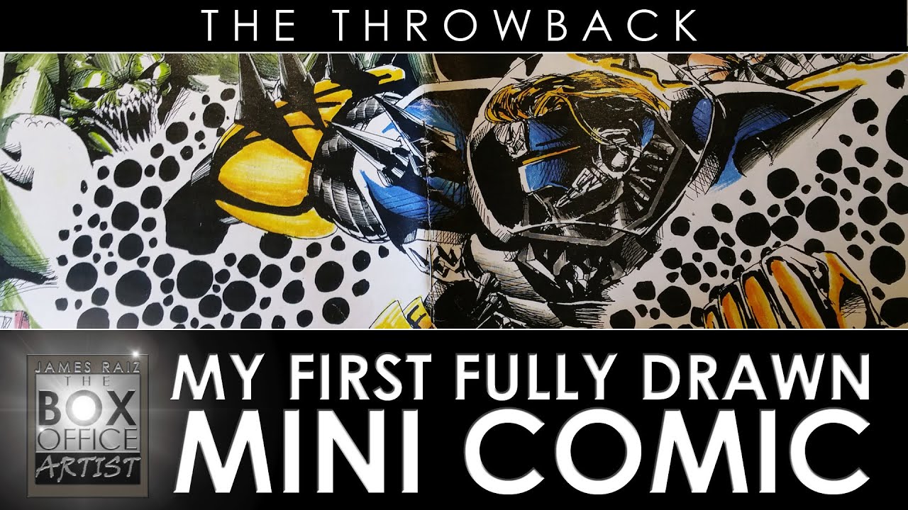MY FIRST FULLY DRAWN MINI COMIC - THE THROWBACK EP 03