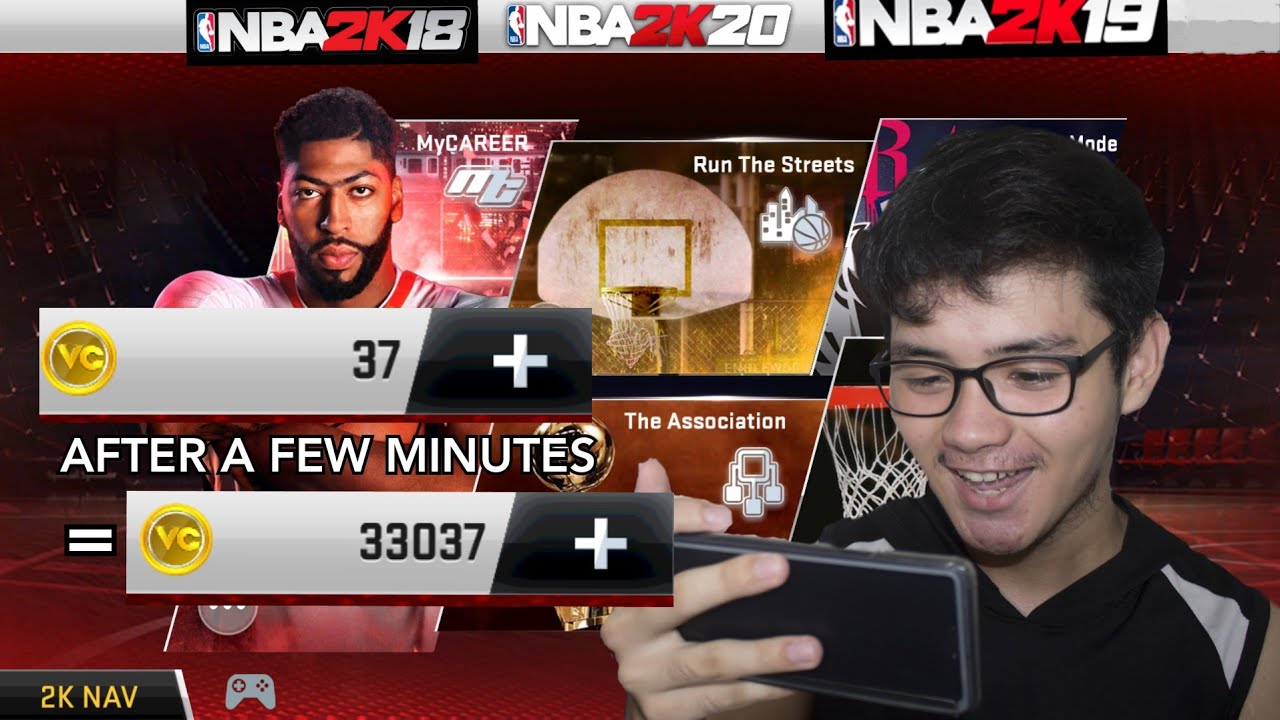 NBA 2K20 MOBILE - EASIEST WAY TO GET UNLIMITED VC (100% Working in all device and Version)