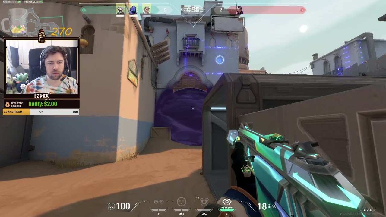 EZPKK RADIANT CYPHER GAMEPLAY ! VALORANT GAMEPLAY [ FULL MATCH VOD ]