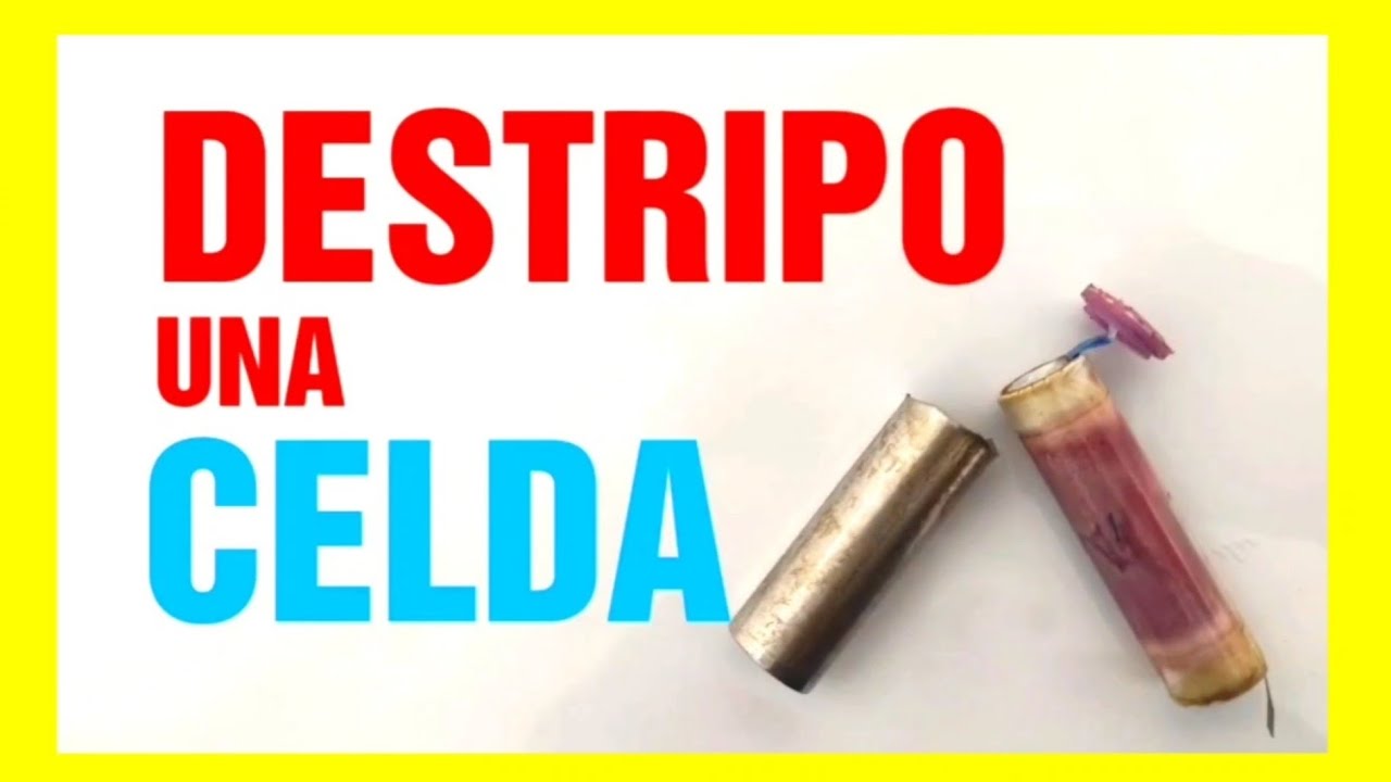 Interior celda 18650 😳 (SORPRENDENTE)