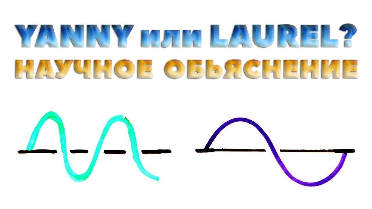 Yanny или Laurel | Научное объяснение