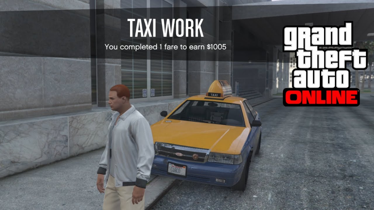 Как прекратить вождение такси в GTA 5 Online