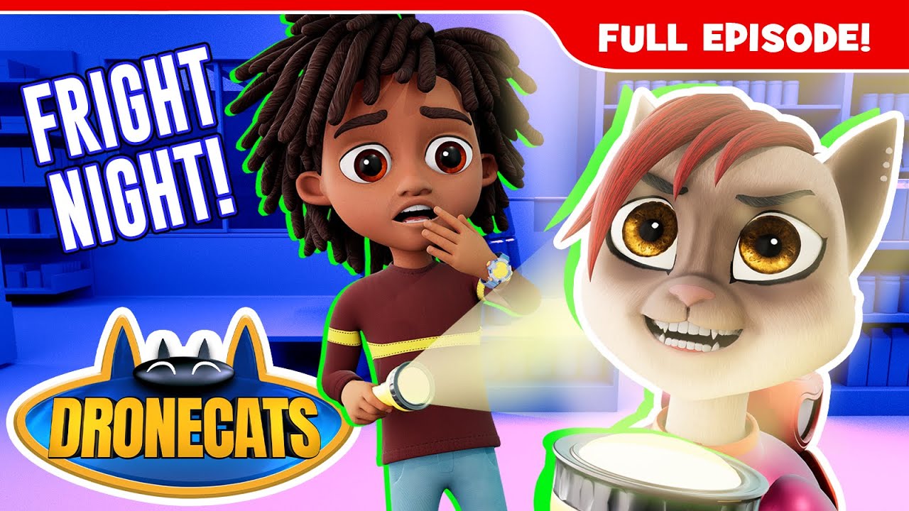 😸🙀DRONECATS!: The Darkness | Superhero Cartoon | Mission 18