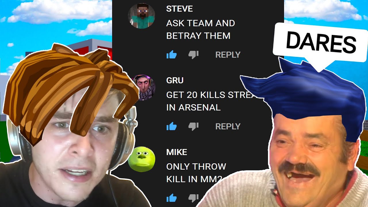 ROBLOX DARES Funny Moments 2