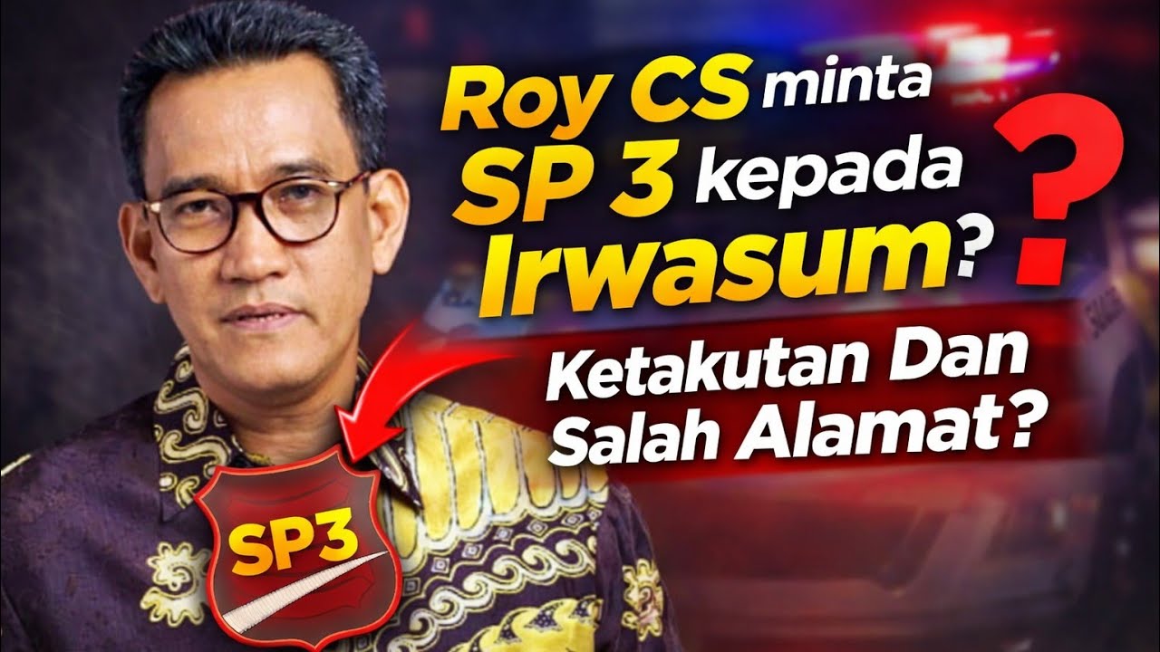 KETAKUTAN ! RRT MINTA DIHENTIKAN KASUSNYA KEPADA IRWASUM, KENAPA ???