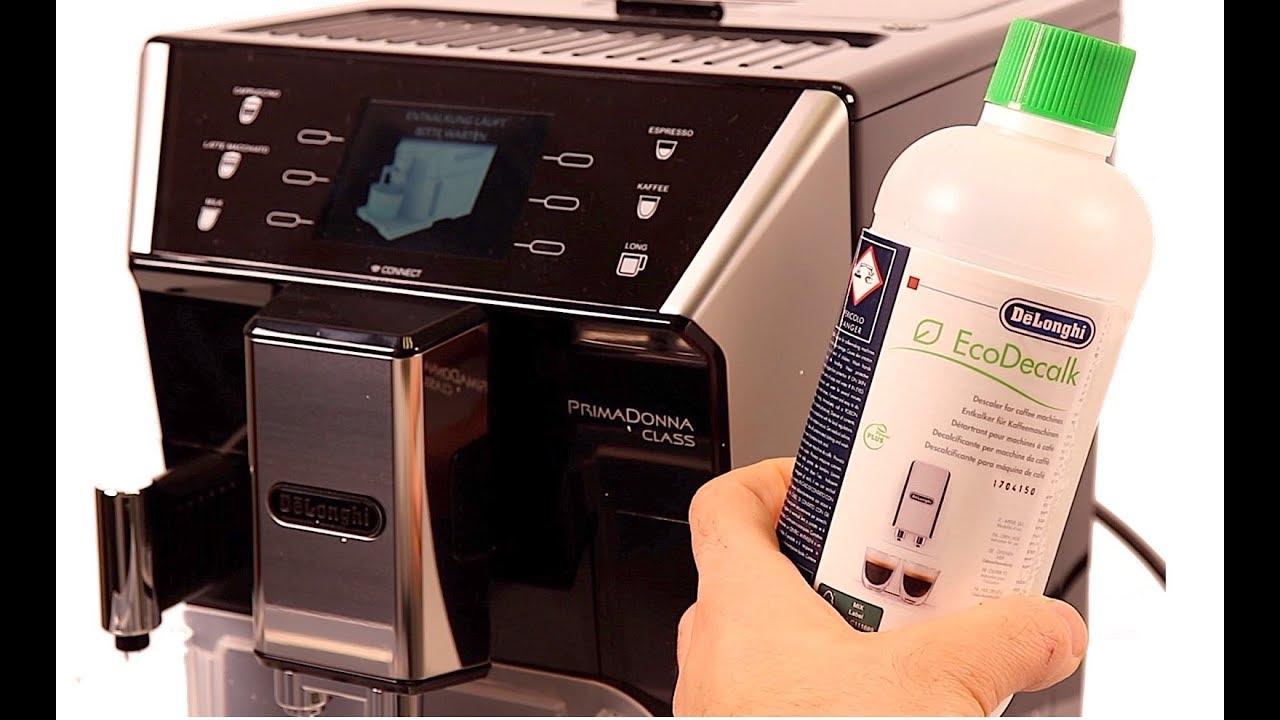 DeLonghi PrimaDonna Class ECAM556.55.SB Entkalken