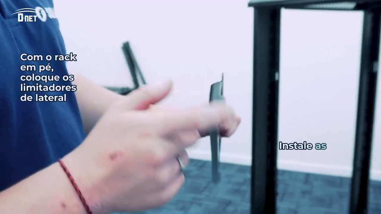 Tutorial Completo: Como Montar o Rack Servidor 600mm da DNET